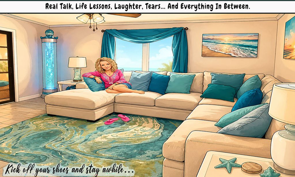 Real Talk, Life Lessons, Laughter, Tears... And Everything In Between.  Kick off your shoes and stay awhile. 